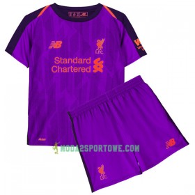 Koszulka Liverpool Dziecięcy Wyjazdowe Stroje Piłkarskie 2018/19 Krótki Rękaw