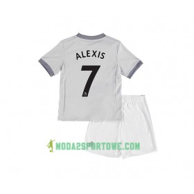 Koszulka Manchester United Alexis Sanchez 7 Dziecięcy Trzeci Stroje Piłkarskie 2017/18 Krótki Rękaw