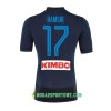 Koszulka SSC Napoli Hamsik 17 Trzeci Stroje Piłkarskie 2017/18 Krótki Rękaw