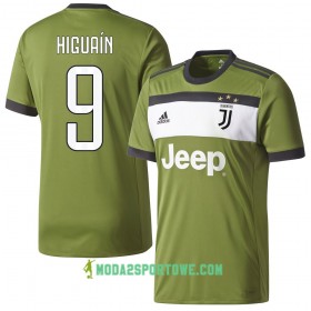 Koszulka Juventus Higuain 9 Trzeci Stroje Piłkarskie 2017/18 Krótki Rękaw