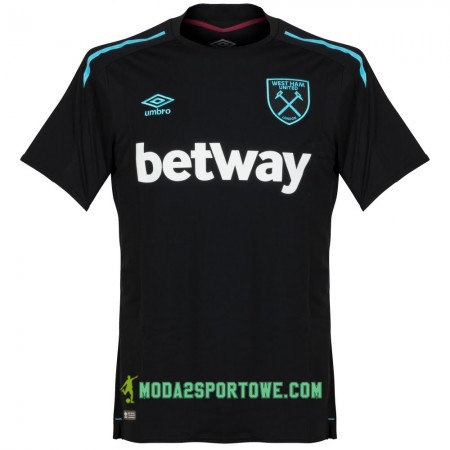 Koszulka West Ham United Wyjazdowe Stroje Piłkarskie 2017/18 Krótki Rękaw