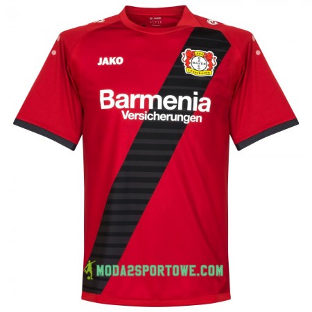 Koszulka Bayer 04 Leverkusen Wyjazdowe Stroje Piłkarskie 2017/18 Krótki Rękaw