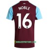 Koszulka West Ham United Noble 16 Domowe Stroje Piłkarskie 2017/18 Krótki Rękaw