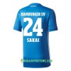Koszulka Hamburger SV Sakai 24 Wyjazdowe Stroje Piłkarskie 2017/18 Krótki Rękaw