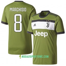 Koszulka Juventus Marchisio 8 Trzeci Stroje Piłkarskie 2017/18 Krótki Rękaw