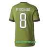 Koszulka Juventus Marchisio 8 Trzeci Stroje Piłkarskie 2017/18 Krótki Rękaw