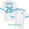 Koszulka Olympique Marsylia Thauvin Domowe Stroje Piłkarskie 2017/18 Krótki Rękaw