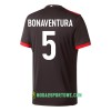 Koszulka AC Milan Bonaventura 5 Trzeci Stroje Piłkarskie 2017/18 Krótki Rękaw