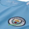 Koszulka Manchester City Domowe Stroje Piłkarskie 2017/18 Krótki Rękaw