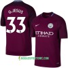 Koszulka Manchester City G. Jesus Wyjazdowe Stroje Piłkarskie 2017/18 Krótki Rękaw