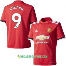 Koszulka Manchester United Lukaku 9 Domowe Stroje Piłkarskie 2017/18 Krótki Rękaw
