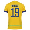 Koszulka Juventus Bonucci 19 Wyjazdowe Stroje Piłkarskie 2017/18 Krótki Rękaw