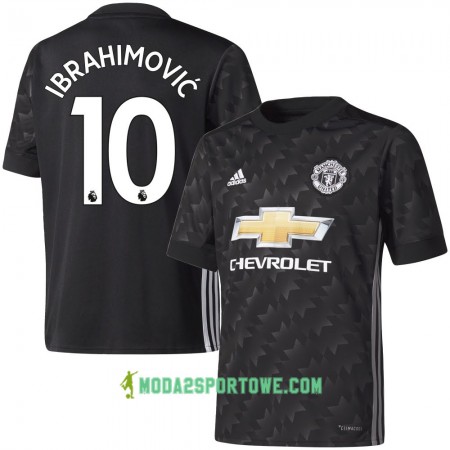 Koszulka Manchester United Ibrahimovic 10 Wyjazdowe Stroje Piłkarskie 2017/18 Krótki Rękaw