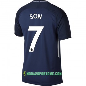 Koszulka Tottenham Hotspur Son 7 Wyjazdowe Stroje Piłkarskie 2017/18 Krótki Rękaw