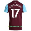 Koszulka West Ham United Chicharito 17 Domowe Stroje Piłkarskie 2017/18 Krótki Rękaw