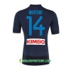 Koszulka SSC Napoli Mertens 14 Trzeci Stroje Piłkarskie 2017/18 Krótki Rękaw