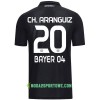 Koszulka Bayer 04 Leverkusen Ch. Aranguiz 20 Domowe Stroje Piłkarskie 2017/18 Krótki Rękaw