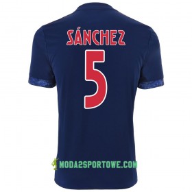Koszulka Ajax Amsterdam Sánchez 5 Wyjazdowe Stroje Piłkarskie 2017/18 Krótki Rękaw
