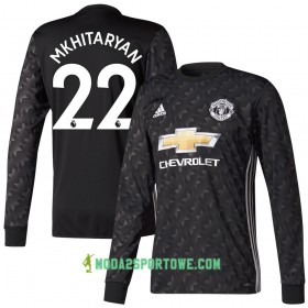 Koszulka Manchester United Mkhitaryan 22 Wyjazdowe Stroje Piłkarskie 2017/18 Długi Rękaw