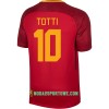 Koszulka AS Roma Totti 10 Domowe Stroje Piłkarskie 2017/18 Krótki Rękaw