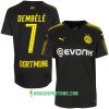 Koszulka Borussia Dortmund Dembélé 7 Wyjazdowe Stroje Piłkarskie 2017/18 Krótki Rękaw