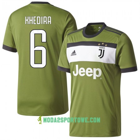 Koszulka Juventus Khedira 6 Trzeci Stroje Piłkarskie 2017/18 Krótki Rękaw