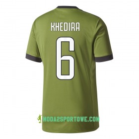 Koszulka Juventus Khedira 6 Trzeci Stroje Piłkarskie 2017/18 Krótki Rękaw