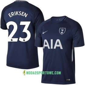 Koszulka Tottenham Hotspur Eriksen 23 Wyjazdowe Stroje Piłkarskie 2017/18 Krótki Rękaw