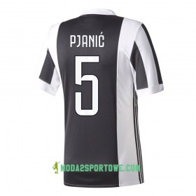 Koszulka Juventus Pjanic 5 Domowe Stroje Piłkarskie 2017/18 Krótki Rękaw
