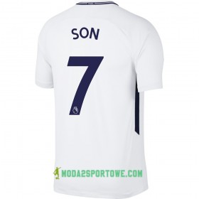 Koszulka Tottenham Hotspur Son 7 Domowe Stroje Piłkarskie 2017/18 Krótki Rękaw