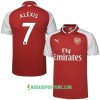 Koszulka Arsenal Alexis Domowe Stroje Piłkarskie 2017/18 Krótki Rękaw