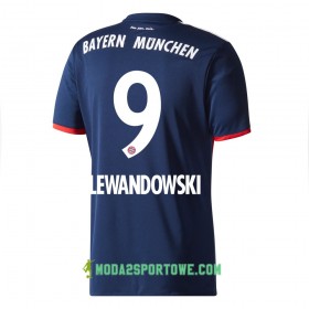 Koszulka Bayern Monachium Lewandowski 9 Wyjazdowe Stroje Piłkarskie 2017/18 Krótki Rękaw