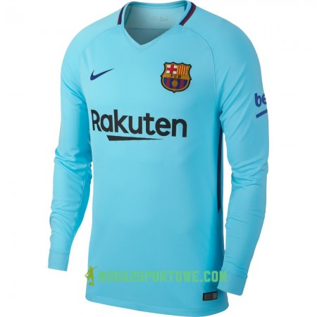 Koszulka FC Barcelona Wyjazdowe Stroje Piłkarskie 2017/18 Długi Rękaw 