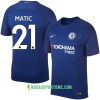 Koszulka Chelsea Matic Domowe Stroje Piłkarskie 2017/18 Krótki Rękaw