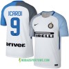 Koszulka Inter Mediolan Icardi 9 Wyjazdowe Stroje Piłkarskie 2017/18 Krótki Rękaw