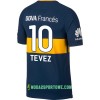 Koszulka Boca Juniors Tevez Domowe Stroje Piłkarskie 2017/18 Krótki Rękaw