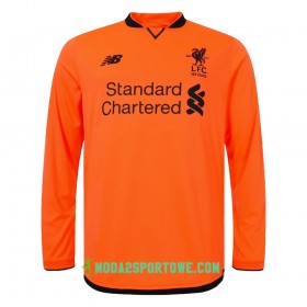 Koszulka Liverpool Trzeci Stroje Piłkarskie 2017/18 Długi Rękaw