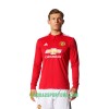 Koszulka Manchester United Domowe Stroje Piłkarskie 2017/18 Długi Rękaw