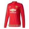 Koszulka Manchester United Domowe Stroje Piłkarskie 2017/18 Długi Rękaw