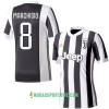 Koszulka Juventus Marchisio 8 Domowe Stroje Piłkarskie 2017/18 Krótki Rękaw