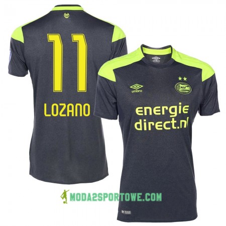 Koszulka PSV Lozano 11 Wyjazdowe Stroje Piłkarskie 2017/18 Krótki Rękaw