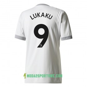 Koszulka Manchester United Lukaku 9 Trzeci Stroje Piłkarskie 2017/18 Krótki Rękaw