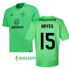Koszulka Celtic FC JONNY HAYES Trzeci Stroje Piłkarskie 2017/18 Krótki Rękaw