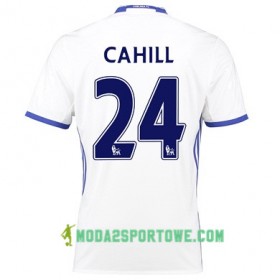 Koszulka Chelsea CAHILL 24 Trzeci Stroje Piłkarskie 2017/18 Krótki Rękaw