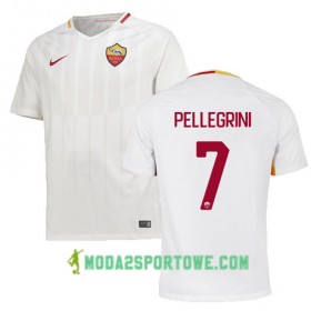 Koszulka AS Roma PELLEGRINI 7 Wyjazdowe Stroje Piłkarskie 2017/18 Krótki Rękaw