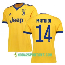 Koszulka Juventus MATUIDI 14 Wyjazdowe Stroje Piłkarskie 2017/18 Krótki Rękaw