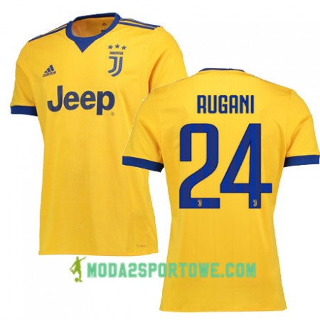 Koszulka Juventus RUGANI 24 Wyjazdowe Stroje Piłkarskie 2017/18 Krótki Rękaw