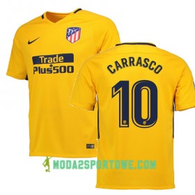 Koszulka Atlético Madryt CARRASCO 10 Wyjazdowe Stroje Piłkarskie 2017/18 Krótki Rękaw