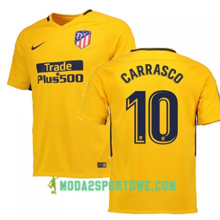 Koszulka Atlético Madryt CARRASCO 10 Wyjazdowe Stroje Piłkarskie 2017/18 Krótki Rękaw