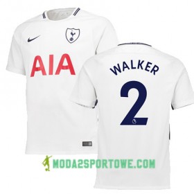 Koszulka Tottenham Hotspur WALKER 2 Domowe Stroje Piłkarskie 2017/18 Krótki Rękaw